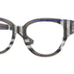 Burberry BE2421F Phantos Eyeglasses  4147-Check Lichen 53-140-17 - Color Map Grey
