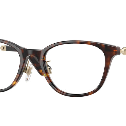 Burberry BE2423D Phantos Eyeglasses  3002-Dark Havana 50-140-19 - Color Map Brown