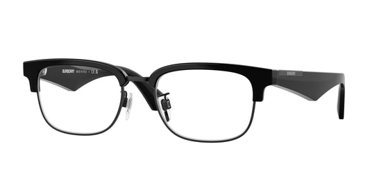 Burberry BE2424D Rectangle Eyeglasses  3001-Matte Black 54-145-19 - Color Map Black