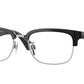 Burberry BE2424D Rectangle Eyeglasses  4112-Silver 54-145-19 - Color Map Grey