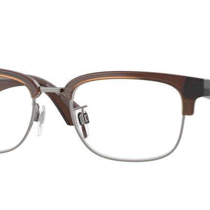 Burberry BE2424D Rectangle Eyeglasses  4245-Brown 54-145-19 - Color Map Brown