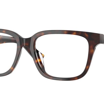 Burberry BE2425D Square Eyeglasses  3002-Dark Havana 54-145-16 - Color Map Brown