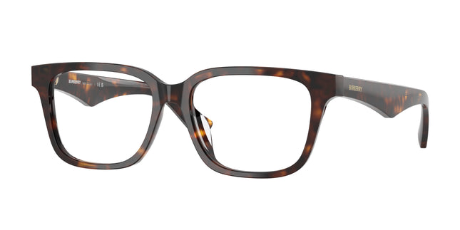 Burberry BE2425D Square Eyeglasses  3002-Dark Havana 54-145-16 - Color Map Brown