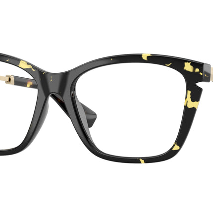 Burberry BE2427U Cat Eye Eyeglasses  4106-Yellow Havana 54-140-16 - Color Map Tortoise