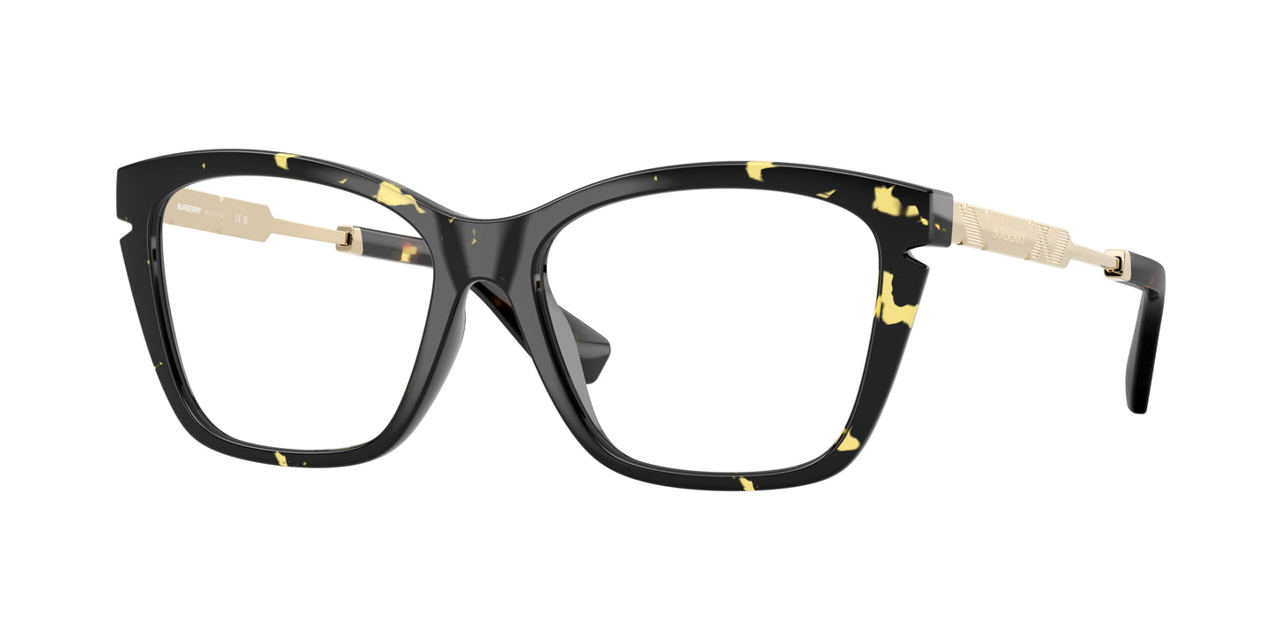 Burberry BE2427U Cat Eye Eyeglasses  4106-Yellow Havana 54-140-16 - Color Map Tortoise