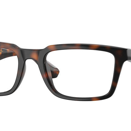 Burberry BE2428U Rectangle Eyeglasses  3002-Dark Havana 54-145-20 - Color Map Brown