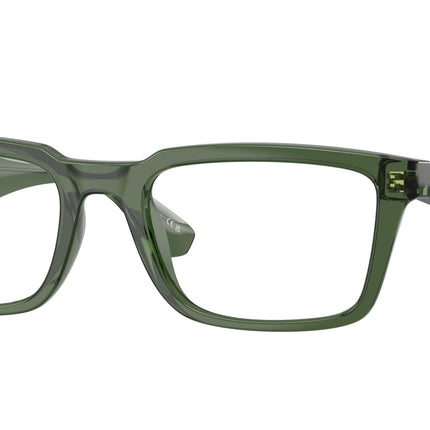 Burberry BE2428U Rectangle Eyeglasses  4174-Green 54-145-20 - Color Map Green