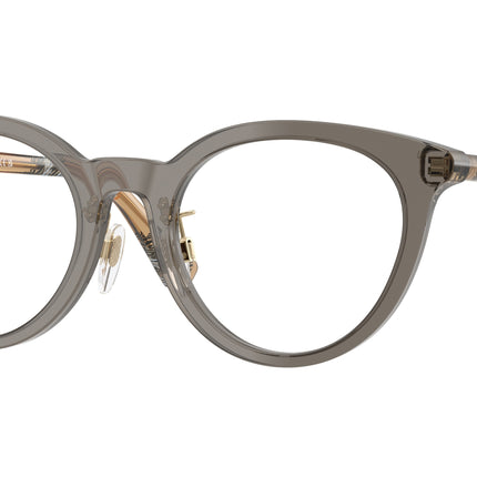 Burberry BE2429F Round Eyeglasses  4177-Grey 50-140-20 - Color Map Grey