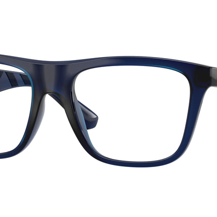 Burberry BE2432U Square Eyeglasses  4110-Blue 55-145-18 - Color Map Blue