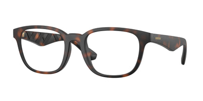 Burberry BE2433U Square Eyeglasses  3536-Matte Dark Havana 54-145-20 - Color Map Tortoise