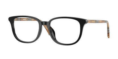 Burberry BE2434D Square Eyeglasses  4161-Black 53-145-18 - Color Map Black