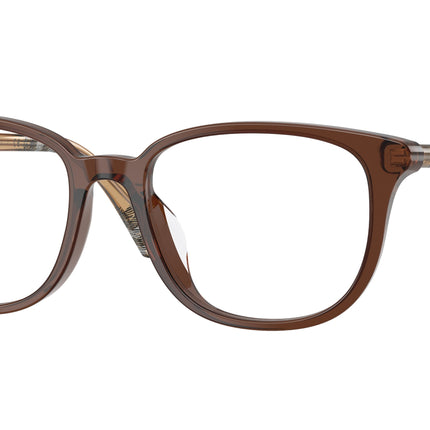 Burberry BE2434D Square Eyeglasses  4243-Brown 53-145-18 - Color Map Brown