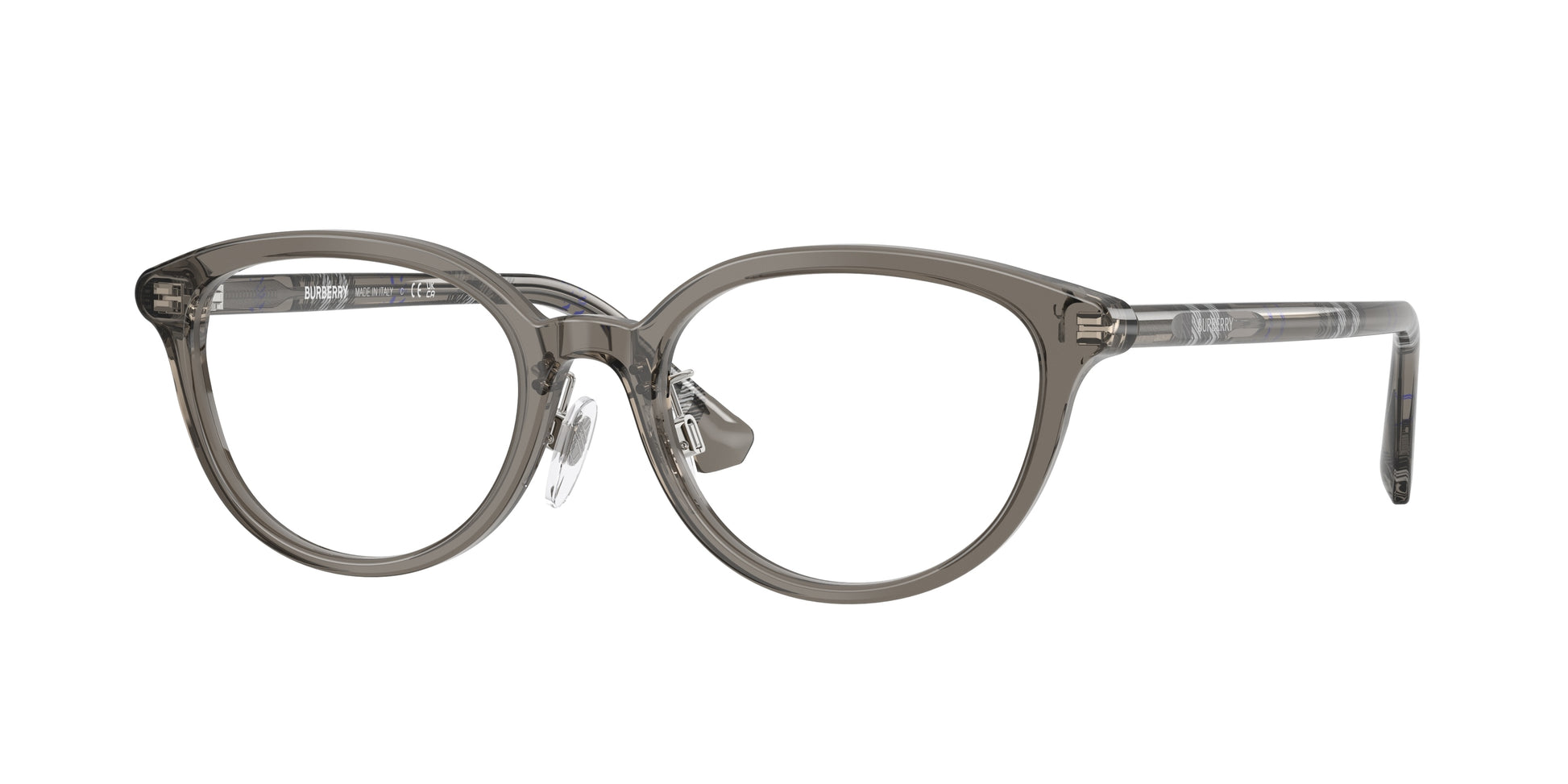 Burberry BE2435D Phantos Eyeglasses  4160-Grey 50-145-18 - Color Map Grey
