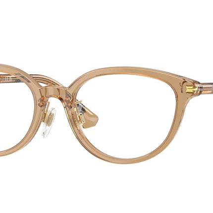 Burberry BE2435D Phantos Eyeglasses  4164-Beige 50-145-18 - Color Map Beige