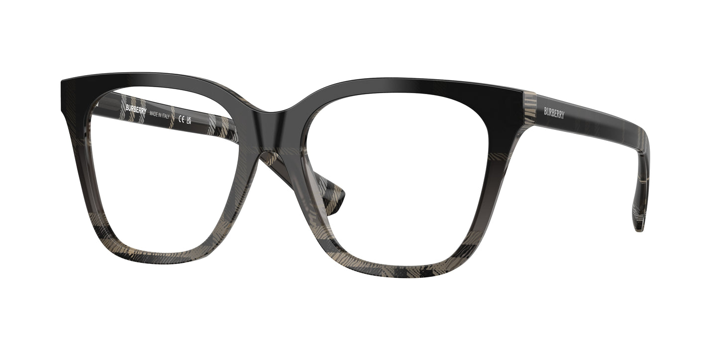 Burberry BE2438F Square Eyeglasses  4200-Grey Check 53-140-17 - Color Map Grey