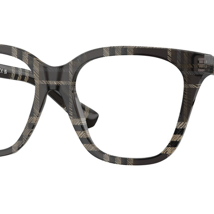 Burberry BE2438 Square Eyeglasses  4199-Grey Check 53-140-17 - Color Map Grey