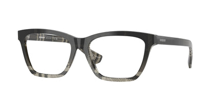 Burberry BE2440F Rectangle Eyeglasses  4200-Grey Check 52-140-16 - Color Map Grey