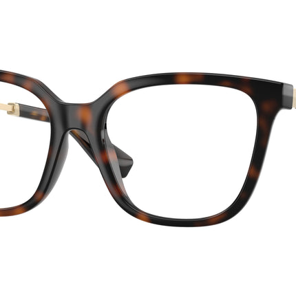 Burberry BE2441U Square Eyeglasses  3002-Dark Havana 53-140-17 - Color Map Brown