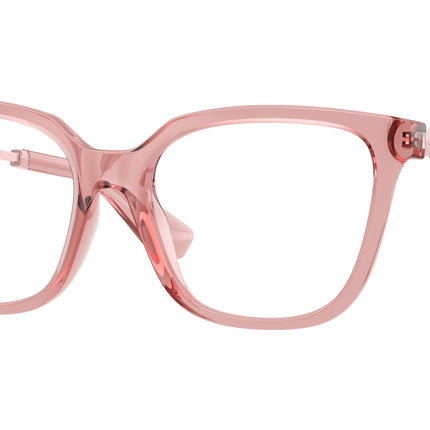 Burberry BE2441U Square Eyeglasses  4196-Pink 53-140-17 - Color Map Pink