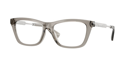 Burberry BE2442U Rectangle Eyeglasses  4197-Grey 54-140-16 - Color Map Grey