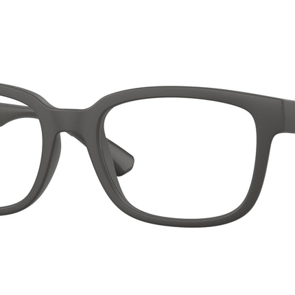 Burberry BE2451U Rectangle Eyeglasses  4233-Matte Grey 54-145-19 - Color Map Grey