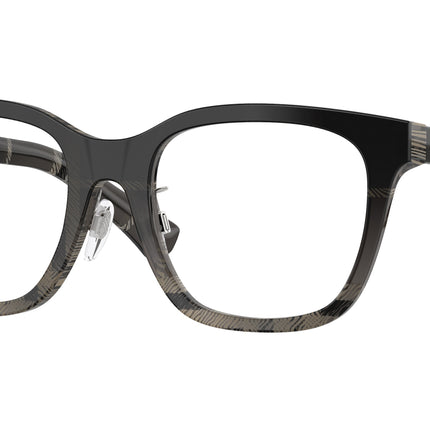 Burberry BE2455F Square Eyeglasses  4200-Check Gradient Grey 52-140-19 - Color Map Grey