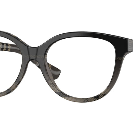Burberry BE2456 Cat Eye Eyeglasses  4200-Check Gradient Grey 54-140-17 - Color Map Grey