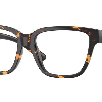 Burberry BE2457U Square Eyeglasses  4106-Yellow Havana 54-140-17 - Color Map Tortoise