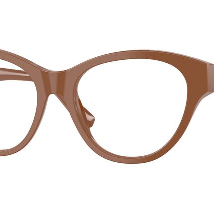 Burberry BE2458 Cat Eye Eyeglasses  4222-Brown 54-140-17 - Color Map Brown