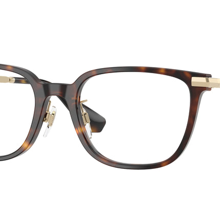 Burberry BE2459D Square Eyeglasses  3002-Dark Havana 53-145-19 - Color Map Brown
