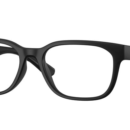 Burberry BE2460D Rectangle Eyeglasses  3464-Matte Black 55-145-18 - Color Map Black