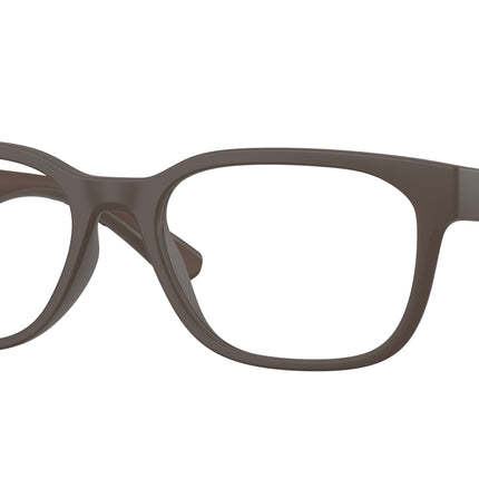 Burberry BE2460D Rectangle Eyeglasses  4234-Matte Brown 55-145-18 - Color Map Brown