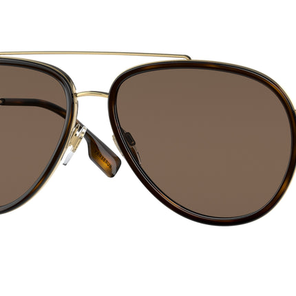 Burberry OLIVER BE3125 Pilot Sunglasses  101773-Gold 59-145-15 - Color Map Gold