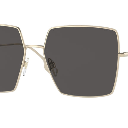 Burberry DAPHNE BE3133 Square Sunglasses  110987-Light Gold 58-140-16 - Color Map Gold