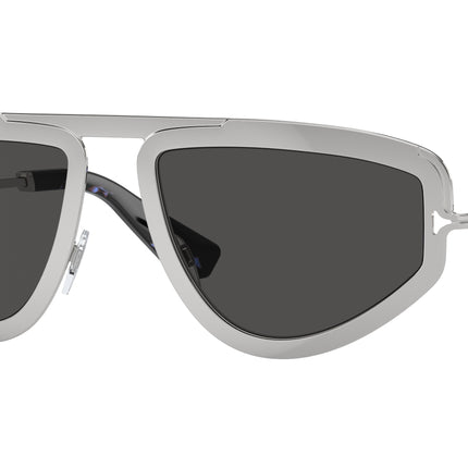 Burberry BE3150 Irregular Sunglasses  100587-Silver 56-140-19 - Color Map Silver