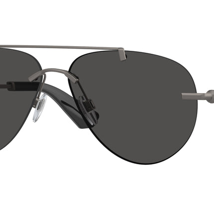 Burberry BE3151 Pilot Sunglasses  131687-Dark Grey 60-140-13 - Color Map Grey