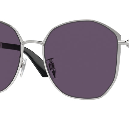 Burberry BE3153D Irregular Sunglasses  10051A-Silver 57-145-19 - Color Map Silver