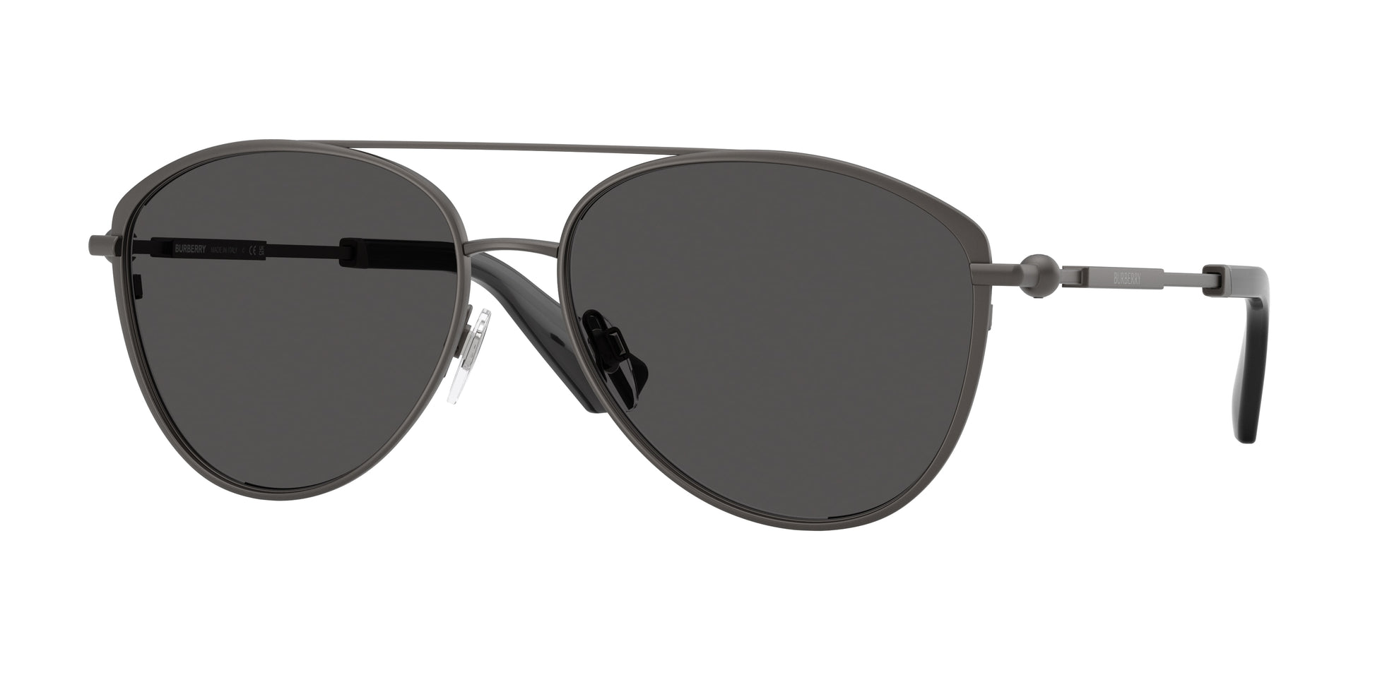 Burberry BE3157 Pilot Sunglasses  131687-Grigio 59-145-16 - Color Map Grey