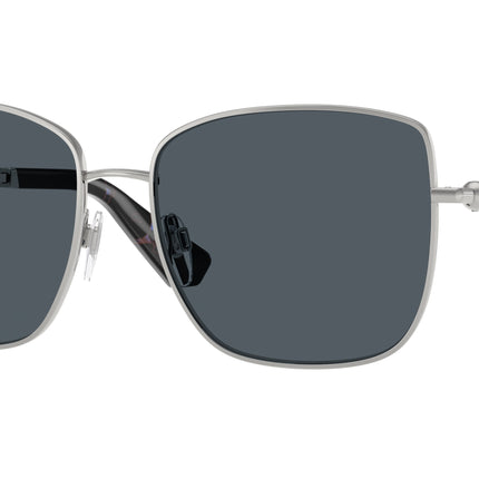 Burberry BE3158 Square Sunglasses  135387-Silver 58-145-16 - Color Map Silver