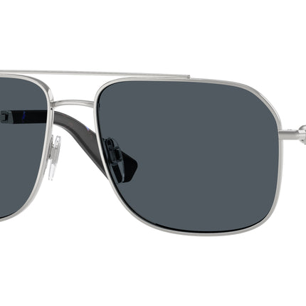 Burberry BE3159 Square Sunglasses  100587-Silver 59-145-16 - Color Map Silver