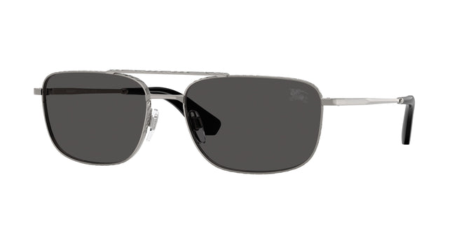 Burberry BE3170 Pilot Sunglasses  100387-Gunmetal 59-145-17 - Color Map Grey