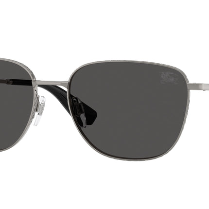 Burberry BE3171 Square Sunglasses  100387-Gunmetal 57-145-17 - Color Map Grey
