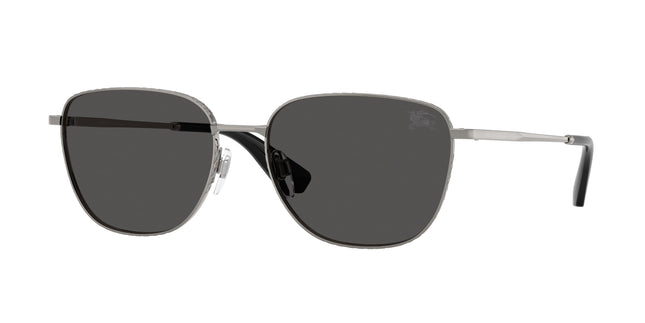 Burberry BE3171 Square Sunglasses  100387-Gunmetal 57-145-17 - Color Map Grey