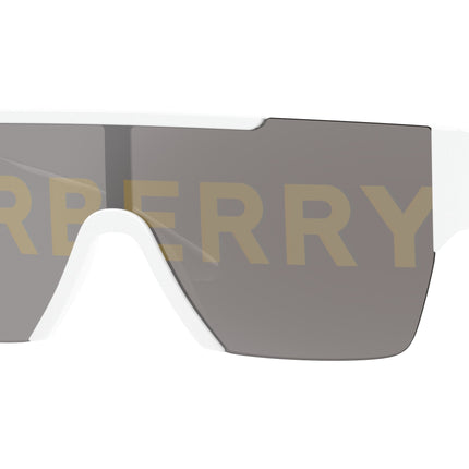 Burberry BE4291 Rectangle Sunglasses  3007/H-White 38-140-138 - Color Map White