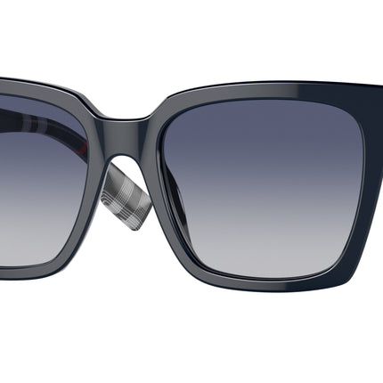 Burberry MAPLE BE4335 Square Sunglasses  39884L-Blue 53-140-18 - Color Map Blue