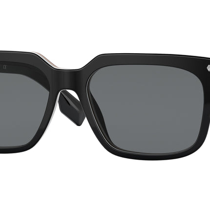 Burberry CARNABY BE4337F Square Sunglasses  379887-Black 56-145-17 - Color Map Black