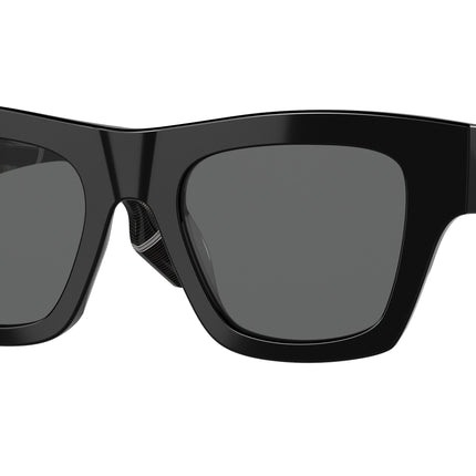 Burberry ERNEST BE4360 Square Sunglasses  399687-Black 49-145-20 - Color Map Black