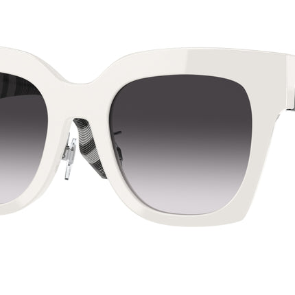 Burberry KITTY BE4364F Square Sunglasses  39958G-White 51-145-21 - Color Map White
