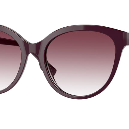 Burberry BETTY BE4365 Cat Eye Sunglasses  39798H-Bordeaux 55-140-18 - Color Map Red