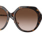 Burberry VANESSA BE4375 Irregular Sunglasses  401713-Dark Havana 55-140-18 - Color Map Brown